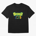 Brasil 2026 Football Mission - Road to Next World Cup T-Shirt Oversized T-Shirt Experience the Global Stage of FIFA World Cup 2026 USA Canada Mexico for Fans of Messi and Argentina and Brazil, Bringing Goal Celebration Energy, Supporter Heritage,