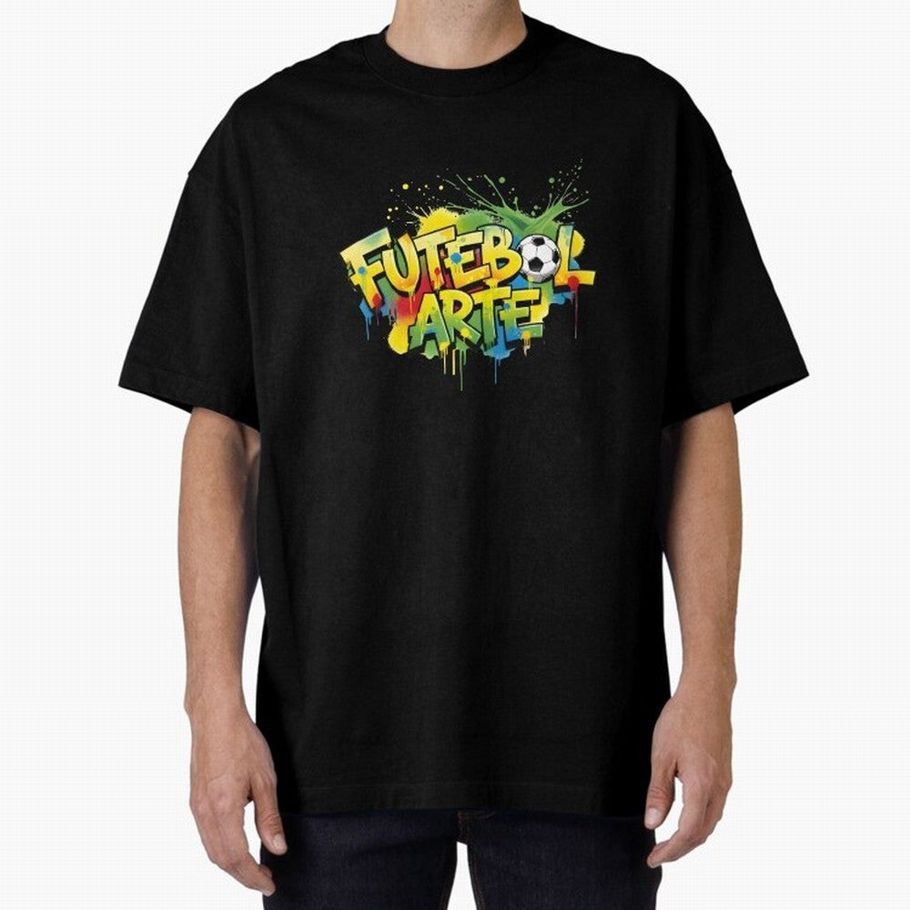 Brazil - World Cup 2026 Oversized T-Shirt Celebrate National Team Dreams in FIFA World Cup 2026 for Fans of Cristiano Ronaldo, Haaland and CR7 and France, Bringing Football History, Final Match Energy, Crowd Noise and Once in a Lifetime Moments;