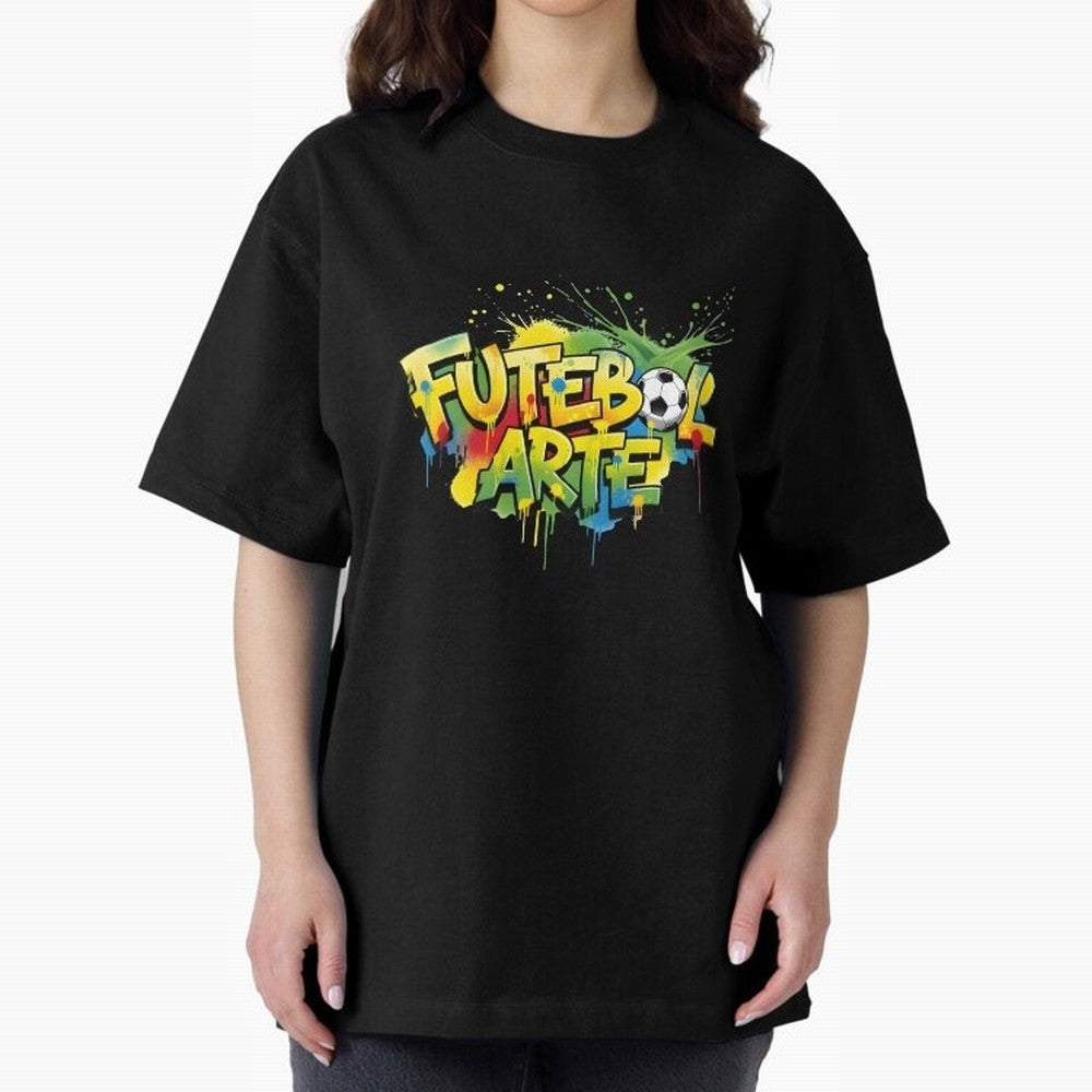 Brazil - World Cup 2026 Oversized T-Shirt Celebrate National Team Dreams in FIFA World Cup 2026 for Fans of Cristiano Ronaldo, Haaland and CR7 and France, Bringing Football History, Final Match Energy, Crowd Noise and Once in a Lifetime Moments;