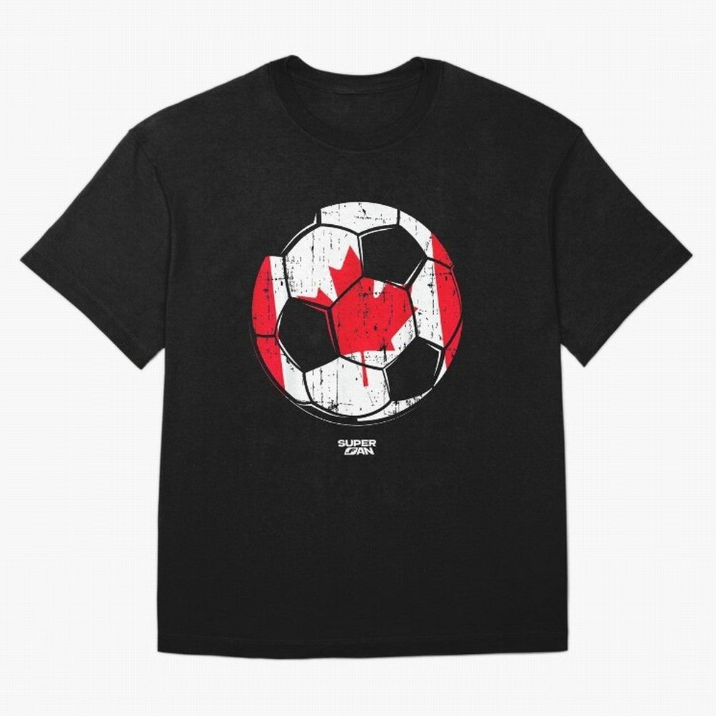 2026 Canada Soccer Fan World Cup Oversized T-Shirt Bring Supporter Culture to Match Day Hype around FIFA World Cup 2026 Group Stage, CR7, Argentina, Match Day Excitement, Supporter Culture, Golden Goals and Global Football Passion; Perfect for