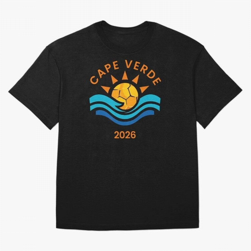 Cape Verde 2026 Oversized T-Shirt Relive Legendary Nights from FIFA World Cup 2026 Group Stage Spirit, Connected to France and Portugal, Neymar, Supporter Pride, Iconic Celebrations, Legendary Names and Global Match Day Energy; Ideal for Fans Who