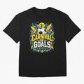 Carnival of Goals Brazil World Cup 2026 tshirt Oversized T-Shirt Spotlight Global Football Passion for FIFA World Cup 2026 Group Stage, Featuring Haaland and Mbappe, Portugal, Spain and Germany, Football Passion, Legendary Performances, Festival