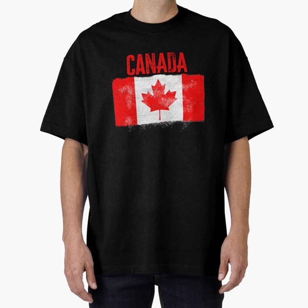 Canada Oversized T-Shirt Make Every Match About FIFA World Cup 2026 Group Stage Spirit, Capturing Netherlands, Messi, Neymar and Mbappe, Tournament Hype, Historic Matchups, Family Viewing Parties and Global Sports Pride; Perfect for Supporters Who