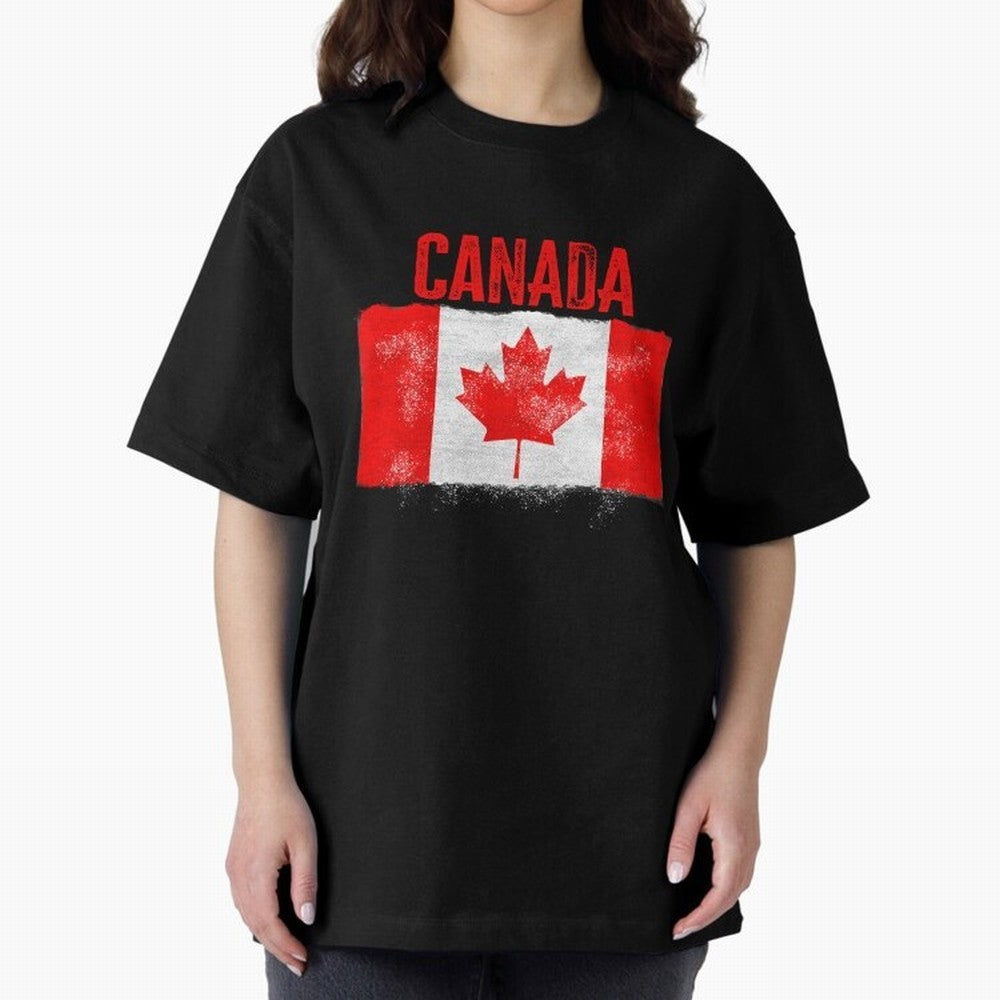 Canada Oversized T-Shirt Make Every Match About FIFA World Cup 2026 Group Stage Spirit, Capturing Netherlands, Messi, Neymar and Mbappe, Tournament Hype, Historic Matchups, Family Viewing Parties and Global Sports Pride; Perfect for Supporters Who