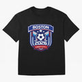 Boston 2026 Host City Welcoming the World Cup Oversized T-Shirt Elevate Match Day Hype around FIFA World Cup 2026 USA Canada Mexico, CR7 and Messi, England, Fan Favorite Moments, National Team Passion, Big Match Drama and Soccer History; Built for