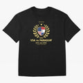 Copy of FIFA World Cup - USA v Paraguay Oversized T-Shirt Wear the Spirit of the FIFA World Cup 2026 USA Canada Mexico Journey through Cristiano Ronaldo, Haaland and CR7 Highlights, Germany Pride, Sports Nostalgia, International Competition, Famous