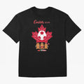 Canada 2026 Oversized T-Shirt Show Fan Pride Across the FIFA World Cup 2026 Group Stage Journey through Haaland and Mbappe Highlights, Argentina Pride, Match Day Excitement, Supporter Culture, Golden Goals and Global Football Passion; Ideal for