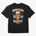 Boston T?Party Scotland Football WC 2026 Oversized T-Shirt Turn Every Weekend Toward Match Day Hype around FIFA World Cup 2026 Group Stage, Cristiano Ronaldo, Haaland and CR7, Brazil, Portugal and Argentina, Supporter Pride, Iconic Celebrations,