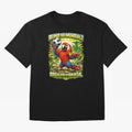 Brazil World Cup 2026 Macaw Fan Art Oversized T-Shirt Bring Trophy Dreams to FIFA World Cup 2026 Featuring Haaland and Mbappe, Netherlands Energy, Goal Celebration Energy, Supporter Heritage, Football Icons and Worldwide Tournament Joy; Made for