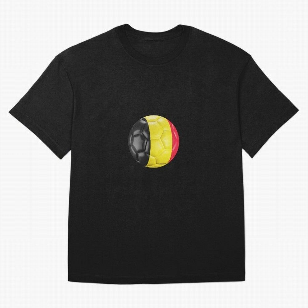 Belgium Football Oversized T-Shirt Show Love for Legendary Goals in Match Day Hype around FIFA World Cup 2026, CR7, France and Portugal, Game Day Rituals, Football Legends, Country Pride and the Road to the Final; Made for Collectors Who Enjoy