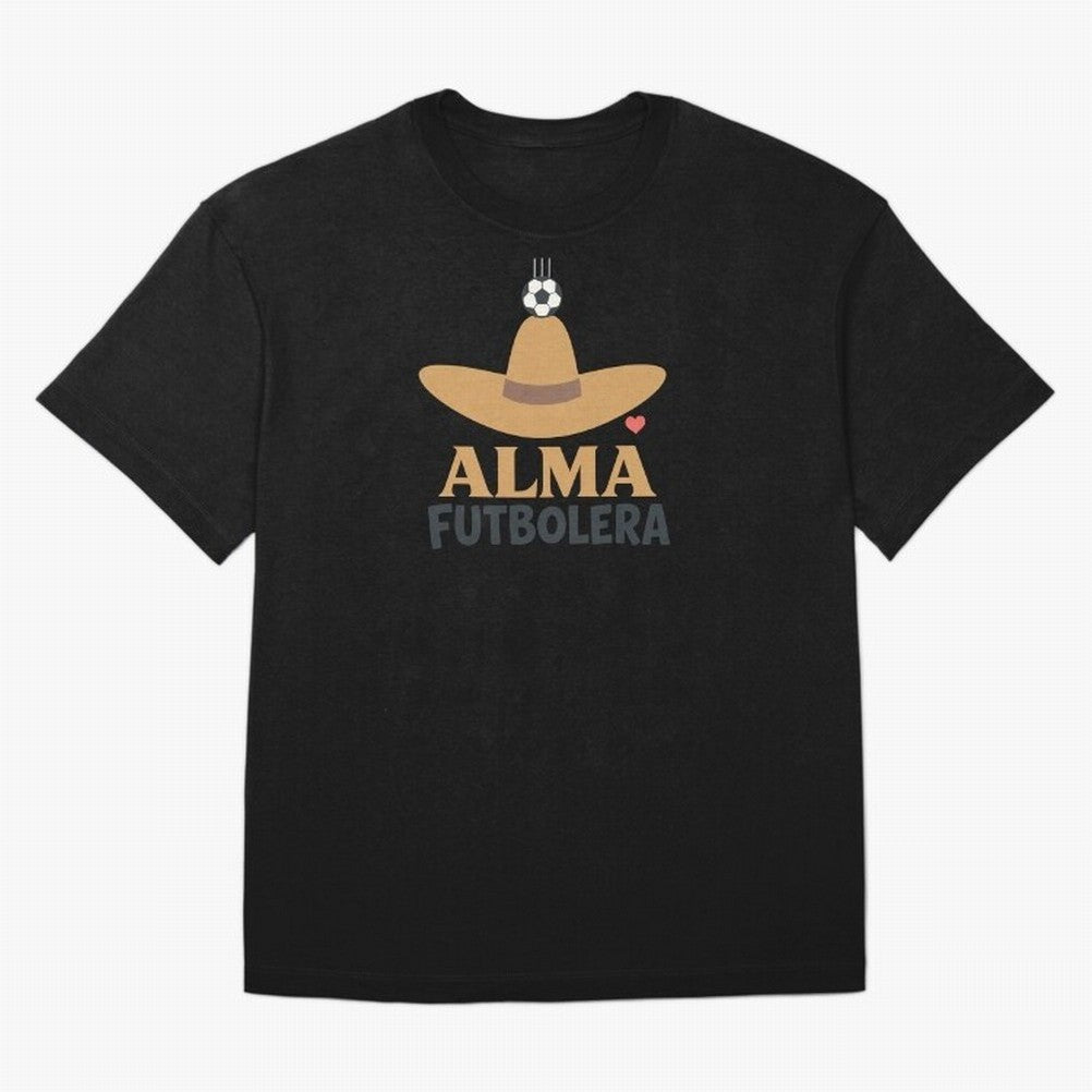 Alma Futbolera Oversized T-Shirt Join the Countdown to Match Day Hype around FIFA World Cup 2026, Haaland, Germany, Fan Favorite Moments, National Team Passion, Big Match Drama and Soccer History; Great for Watch Parties, Sports Bars, Family