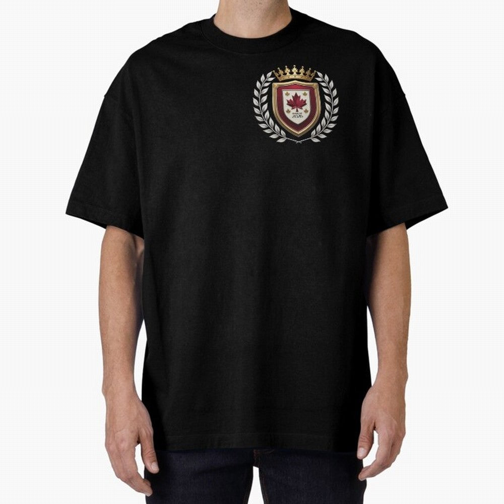 Canada World Cup 2026 Oversized T-Shirt Show Fan Pride Across the FIFA World Cup 2026 Journey through Messi Highlights, Argentina, France and Brazil Pride, Champion Mindset, Group Stage Buzz, Knockout Tension and Passionate Fan Culture; Made for