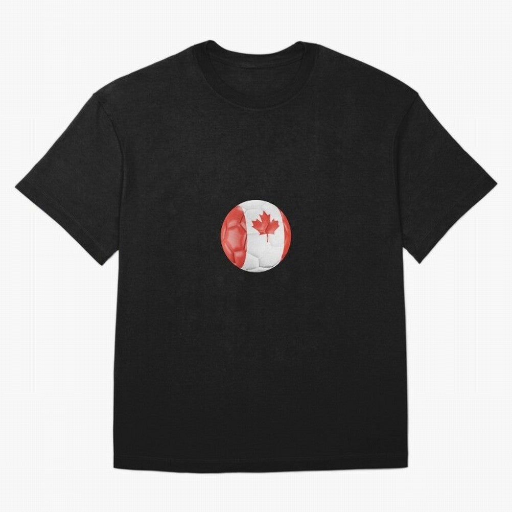 Canada Oversized T-Shirt Turn Up for Global Football Passion for FIFA World Cup 2026 Group Stage, Built around Messi, Neymar and Mbappe, Brazil, Portugal and Argentina, Stadium Memories, Football Loyalty, International Chants and Championship