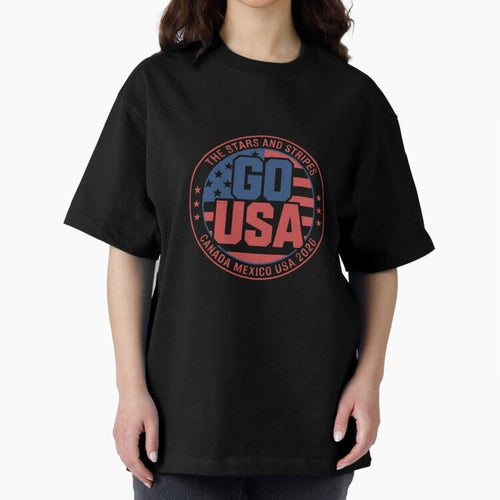 2026 USA Soccer Mexico Canada Oversized T-Shirt Bring a Vintage Feel to the FIFA World Cup 2026 Group Stage Journey through Cristiano Ronaldo, Haaland and CR7 Highlights, Brazil, Portugal and Argentina Pride, Tournament Hype, Historic Matchups,