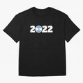 Argentina 2022 World Champions Three Stars Oversized T-Shirt Show Fan Pride Across FIFA World Cup 2026 Spirit, Capturing England, Haaland, Vintage Soccer Flavor, Modern Football Stars, National Flags and Final Night Emotion; Ideal for Passionate