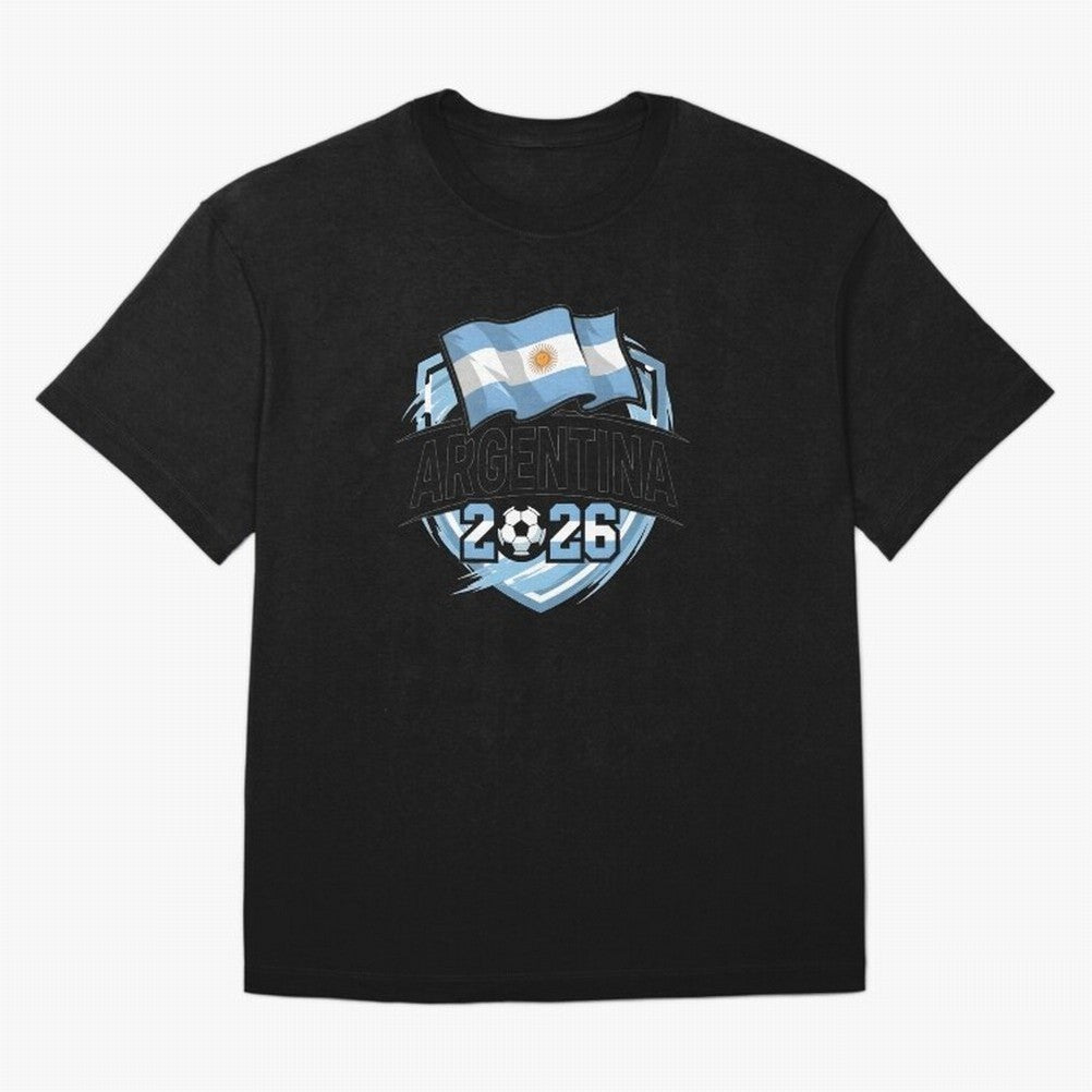 ARGENTINA World Cup 2026 Poster ¨C ARGENTINA Football Oversized T-Shirt Share the Excitement of FIFA World Cup 2026 USA Canada Mexico Spirit, Featuring England, Neymar, Haaland and Cristiano Ronaldo, Soccer Culture, Superstar Moments, National Team